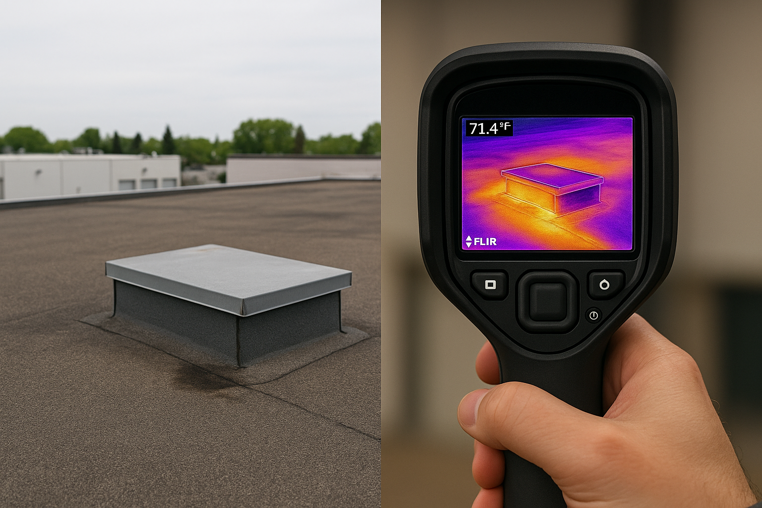 Roof Moisture Surveys in Providence, RI