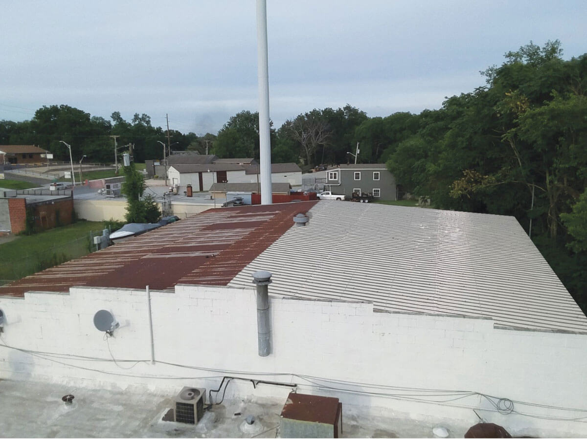 Hail Damage Roof Restoration in Providence, RI